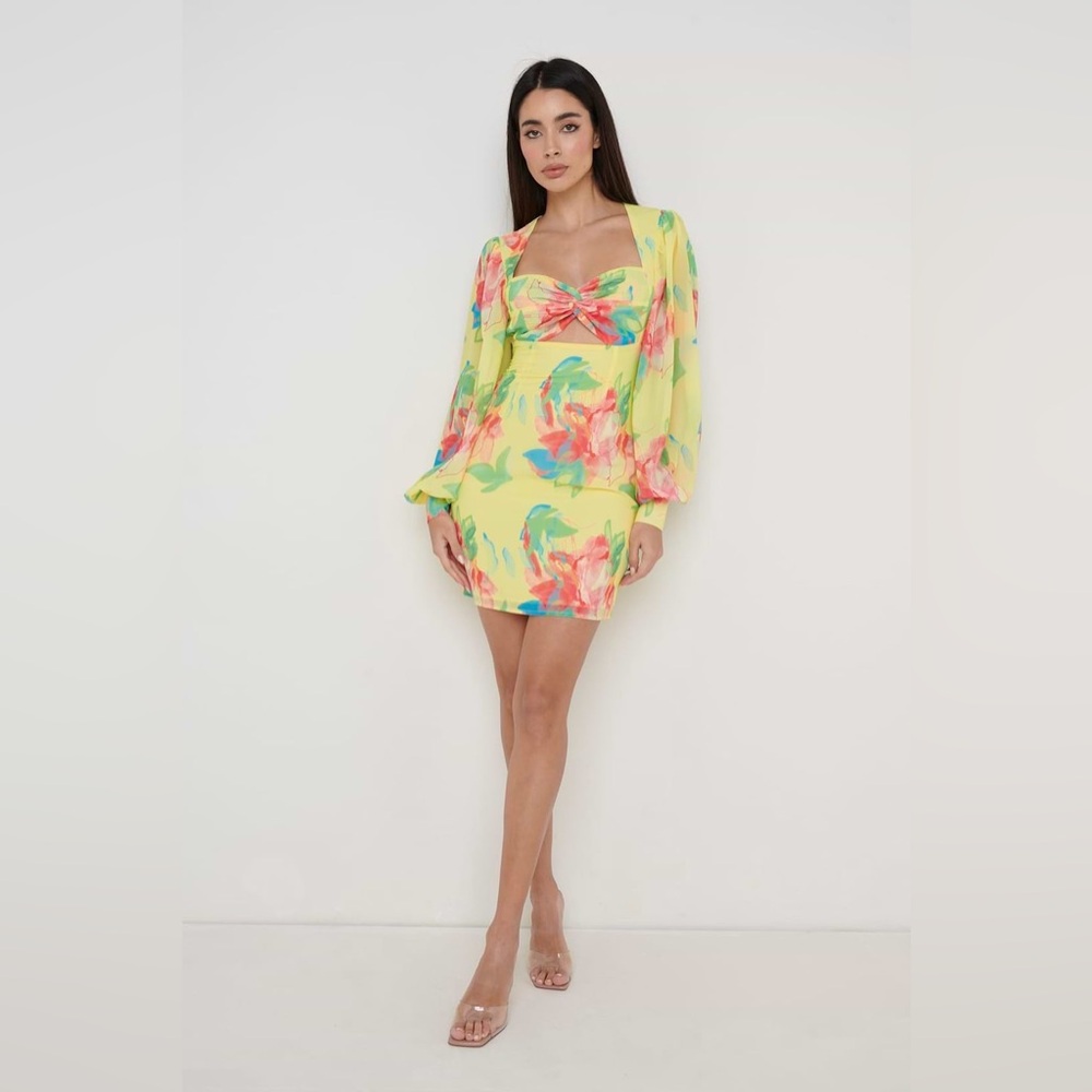 Pretty Lavish Anais Cut Out Mini Dress